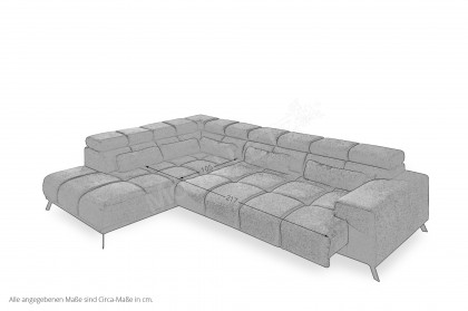 Inside von AZ Iwaniccy - Eckgarnitur links rot