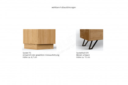 Ferrara von Schösswender - Highboard FE 22L Wildeiche hell lackiert