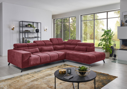 Inside von AZ Iwaniccy - Eckgarnitur rechts rot