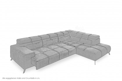 Inside von AZ Iwaniccy - Eckgarnitur rechts rot