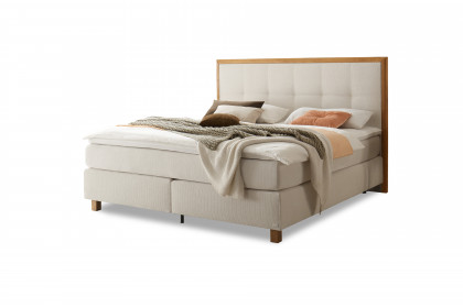 Comfort von Hasena - Boxspringbett Leona in Pearl