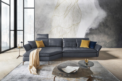 MR 2340 von Musterring - Ecksofa links night-blue