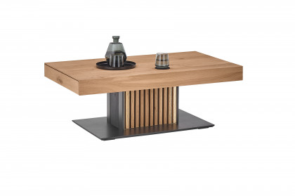 Selino von Hartmann - Wohnwand V28 Kerneiche natur/ anthrazit 