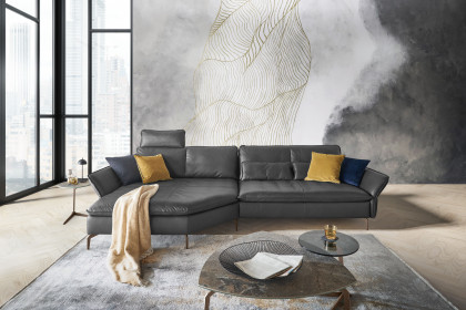 MR 2340 von Musterring - Ecksofa Variante links anthrazit