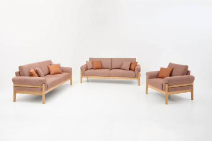 Cuneo-LE25 von Schröno - Polster-Ensemble rosa