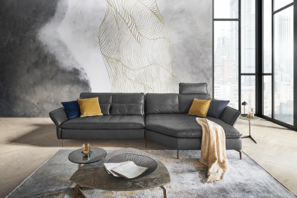 MR 2340 von Musterring - Ecksofa Variante rechts anthrazit