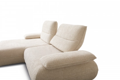 KOINOR Amy - Ecksofa Variante links creme