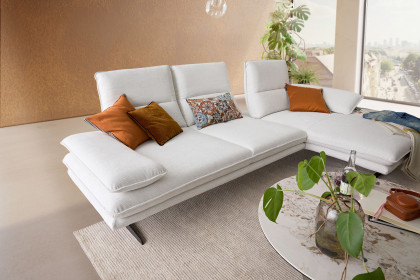 16777 Broadway von Willi Schillig - Ecksofa Variante rechts snow