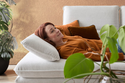 16777 Broadway von Willi Schillig - Ecksofa Variante rechts snow