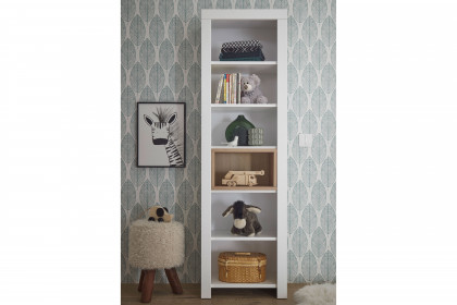 Filou-LE25 von POL Power - Babyzimmer-Set weiß - Artisan Eiche Nachbildung