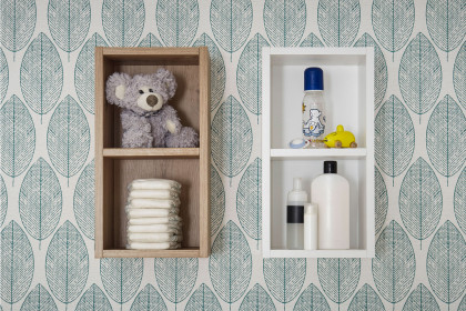 Filou-LE25 von POL Power - Babyzimmer-Set weiß - Artisan Eiche Nachbildung