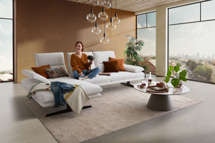 16777 Broadway von Willi Schillig - Ecksofa Variante links snow