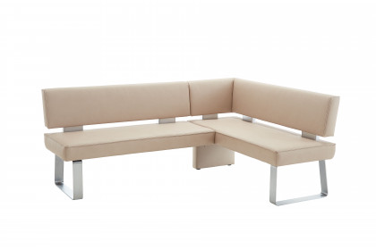 Game Plus von K+W Polstermöbel - Eckbank in Creme
