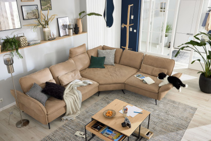 MR 2340 von Musterring - Polstergarnitur rechts sand