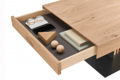 Selino von Hartmann - Wohnwand V30 Kerneiche natur/ Birke anthrazit