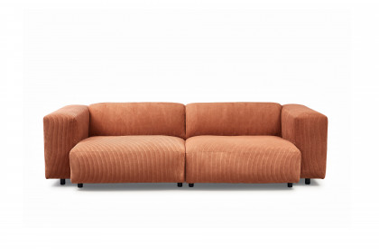 Flores-LE25 von Easy Sofa - Polstersofa terra