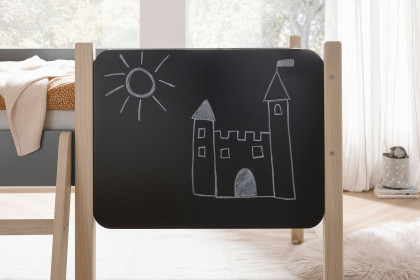 Kiama von POL Power - Hausbett mit Leiter, Kreidetafel und Lattenrost