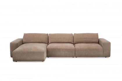 Longero von Easy Sofa - Ecksofa links brown
