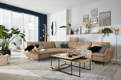 MR 2340 von Musterring - Polstergarnitur links sand