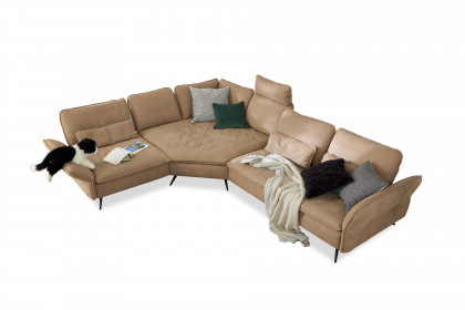 MR 2340 von Musterring - Polstergarnitur links sand