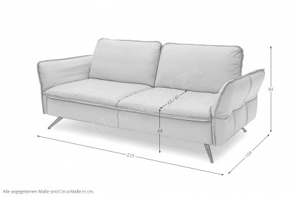 MR 2340 von Musterring - Einzelsofa green-tea