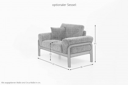 Sanremo von Schröno - Polster-Gruppe rosa