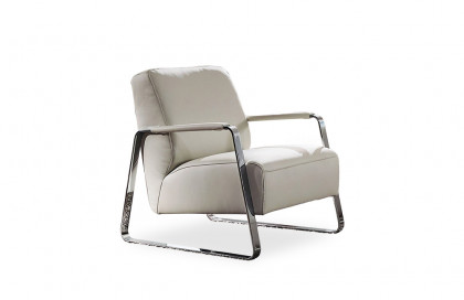 17350 Quadroo von Willi Schillig - Sessel cream white