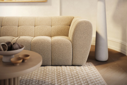 Aspen-LE25 von Vilmers - Ecksofa links latte