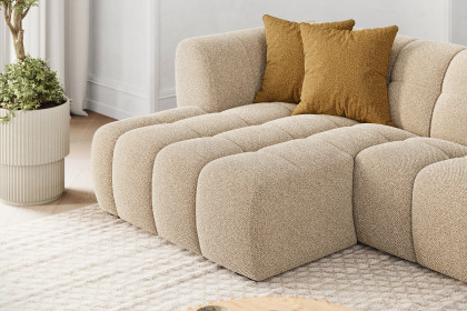 Aspen-LE25 von Vilmers - Ecksofa links latte