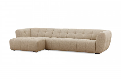 Aspen-LE25 von Vilmers - Ecksofa links latte