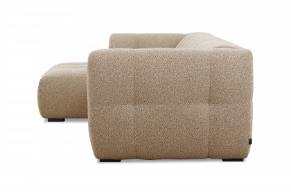 Aspen-LE25 von Vilmers - Ecksofa links latte