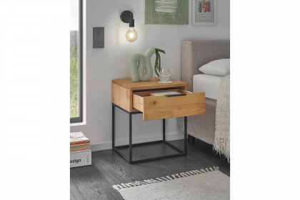 Seppo von SchlafKONTOR trendline - Nachtkonsole Boxspringbetthöhe ca. 52 cm