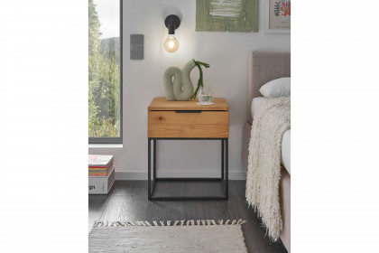 Seppo von SchlafKONTOR trendline - Nachtkonsole Boxspringbetthöhe ca. 52 cm