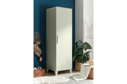 Prizzi von POL Power - Kleiderschrank schmal 1-türig pastellgrün - Aurum