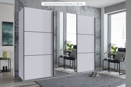 indiana-A von Wimex - Schwebetürenschrank weiß mit Spiegel