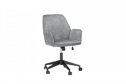 O-Ottawa von MCA furniture - Drehsessel mit grauem Bezug