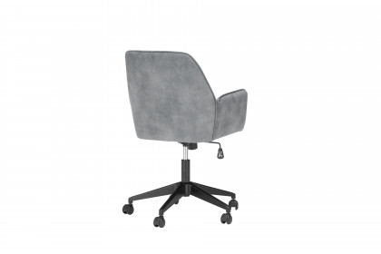 O-Ottawa von MCA furniture - Drehsessel mit grauem Bezug