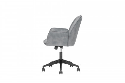 O-Ottawa von MCA furniture - Drehsessel mit grauem Bezug