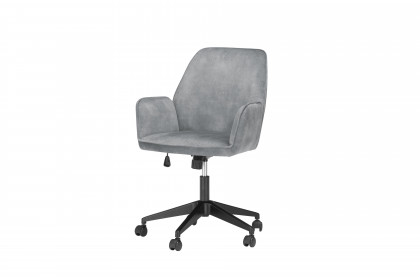 O-Ottawa von MCA furniture - Drehsessel mit grauem Bezug