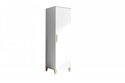 Prizzi von POL Power - 1-türiger Schrank schmal weiß - Aurum