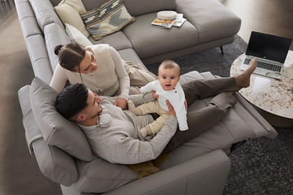 36130 Louis von Willi Schillig - Ecksofa Variante rechts elephant