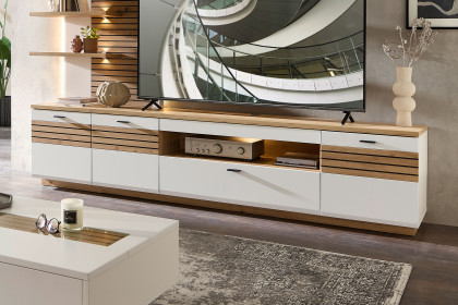 Fresno von Wohnconcept - TV-Unterteil inklusive Kabeldurchlass