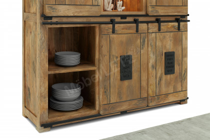 Woody aus der Kollektion Letz - Highboard IV Mangoholz 2. Wahl