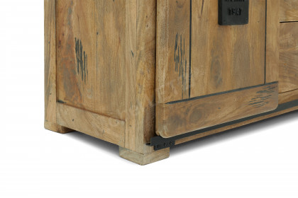 Woody aus der Kollektion Letz - Highboard IV Mangoholz 2. Wahl