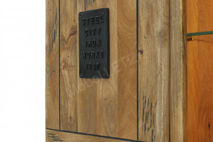 Woody aus der Kollektion Letz - Highboard IV Mangoholz 2. Wahl