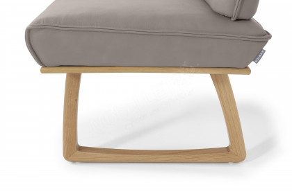 KOINOR Dining System - Eckbank mit Lederbezug in Marmo