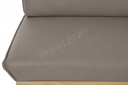 KOINOR Dining System - Eckbank mit Lederbezug in Marmo