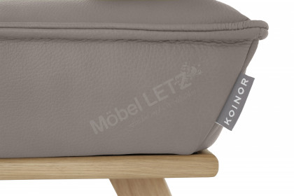 KOINOR Dining System - Eckbank mit Lederbezug in Marmo