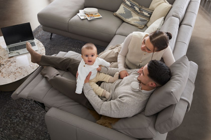 36130 Louis von Willi Schillig - Ecksofa Variante links elephant