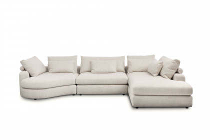 Niek von Easy Sofa - Polstergarnitur rechts creme